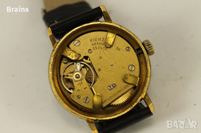 1950's KIENZLE MARKANT Позлатен Немски Ръчен Часовник, снимка 8 - Мъжки - 53913519