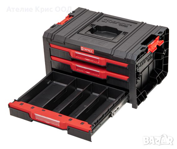 Куфари за инструменти - Qbrick System PRO Drawer 3 Toolbox 2.0 Basic, снимка 4 - Други машини и части - 45163977