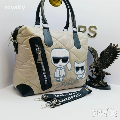 Дамски Чанти Karl Lagerfeld, снимка 2 - Чанти - 53668882