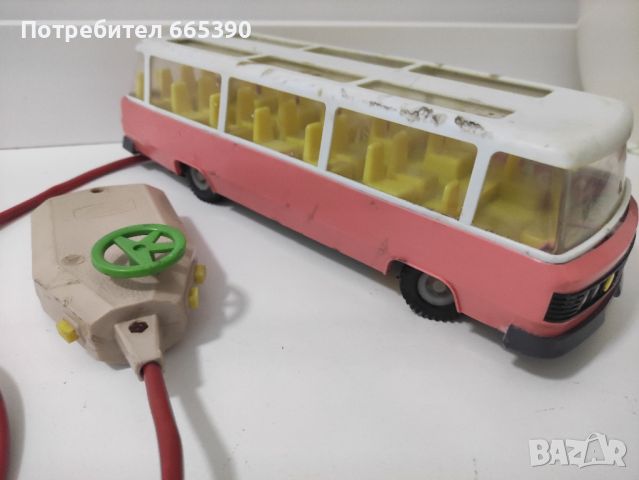 Соц играчка автобус , снимка 7 - Антикварни и старинни предмети - 46644949