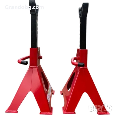 Комплект стойки за автомобил 3т. 190-425мм + Хидравличен крик тип крокодил 2т., снимка 2 - Други инструменти - 52253209