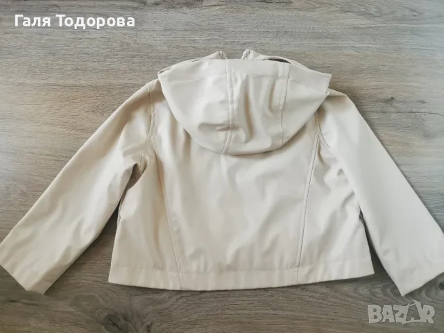 Кожено яке Zara 6г. до 116см, снимка 3 - Детски якета и елеци - 47669901