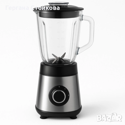 Блендер Muhler, 500W, 1.5 л, стъклена кана