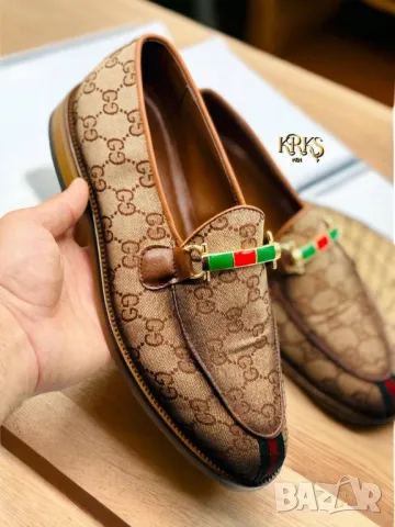 мъжки обувки gucci , снимка 6 - Ежедневни обувки - 49234979