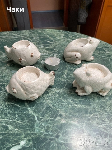 Свещници , снимка 3 - Декорация за дома - 53619032