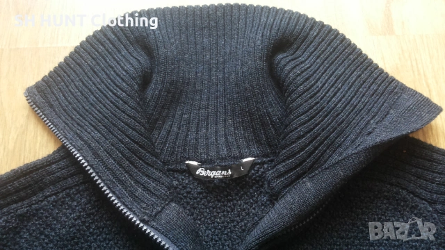 Bergans of NORWAY ULRIKEN JUMPER 100% Merino Wool размер L блуза 100% Мерино вълна - 2529, снимка 9 - Пуловери - 54160272