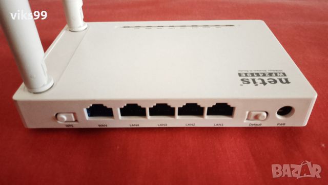 Wi-Fi Рутер Netis WF2419E - 300 Mbit/s, снимка 4 - Рутери - 46273889