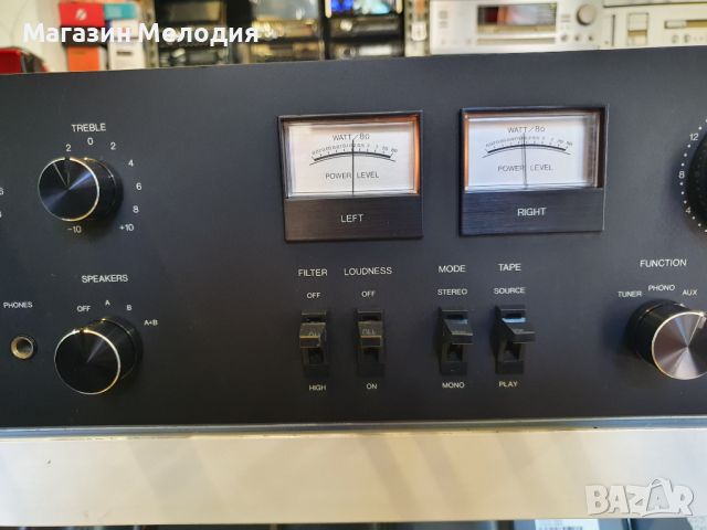 Усилвател EXPERT 1630 BY SANYO DCA 311 В отлично техническо и визуално състояние. ​, снимка 4 - Ресийвъри, усилватели, смесителни пултове - 46259246