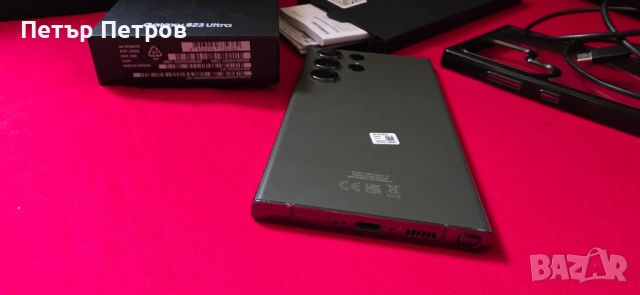 Samsung Galaxy S23 Ultra 256GB Green -Неразличим от нов! 440 евро!ПЪЛЕН КОМПЛЕКТ!, снимка 6 - Samsung - 53521438