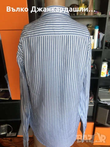 Мъжка риза Boss Orange, размер М, снимка 6 - Ризи - 53769133