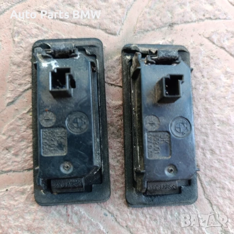 Led Плафони за регистрационен номер оригинални BMW  БМВ E90 Е91 Е92 Е93, снимка 3 - Части - 50922472