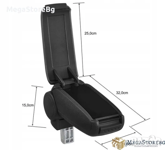 Подлакътник за Renault Clio 2013+ /BRNCL1320-N, снимка 3 - Аксесоари и консумативи - 50577022