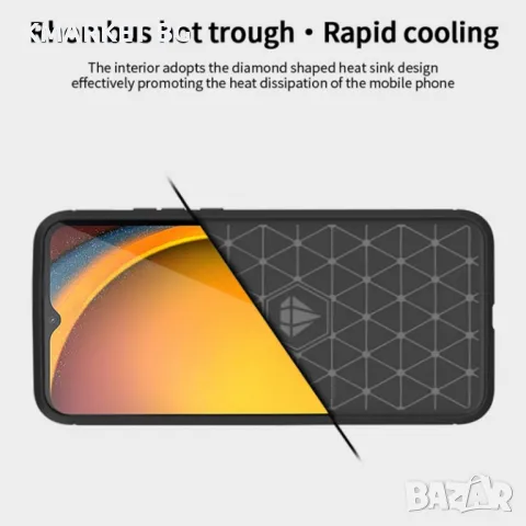 Samsung Galaxy Xcover7 MOFI Carbon Fiber Калъф и Протектор, снимка 6 - Калъфи, кейсове - 47878552