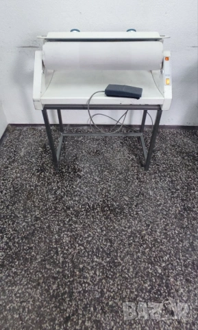 Гладачен каландър, подлепваща преса