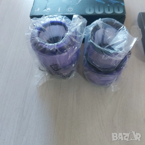 ПЪЛЕН КОМПЛЕКТ: НОВА Батерия 8000mAh + 2 HEPA Филтъра за Dyson V11 / V15 (Click-in тип), снимка 4 - Друга електроника - 54237589
