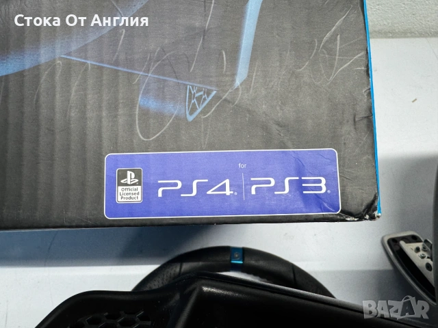 Волан с педали - Logitech G29 / PC/PS4/PS5, снимка 9 - Други игри и конзоли - 53810048