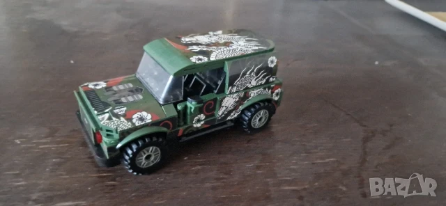 Количка от конструктор , снимка 2 - Конструктори - 50502616