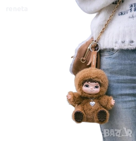 Играчка wakuku, Fuzzy Trendy Fun Party Series, Плюшена, Мистери пакет, 15 см