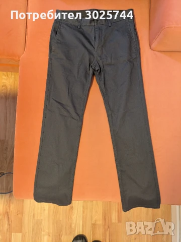 Мъжки панталони ZARA Man, размер 31, Тъмнозелени