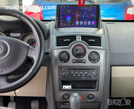 Renault Megane 2 2002г-2009 Мултимедия Навигация Android, снимка 3 - Аксесоари и консумативи - 49859632