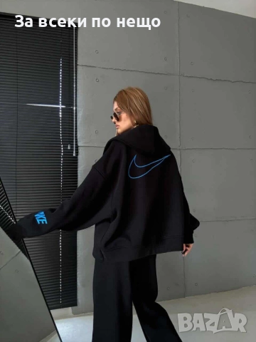 Nike Дамски Спортен Ватиран Комплект🔝Дамски Спортен Екип Найк - Налични Различни Цветове Код I_129, снимка 2 - Спортни екипи - 52207373