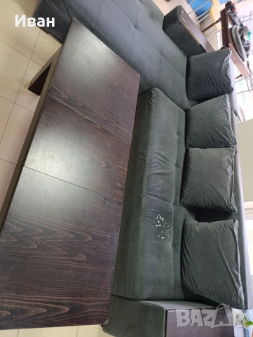 Продавам ъглов диван и разтегателна маса, снимка 10 - Дивани и мека мебел - 53393006