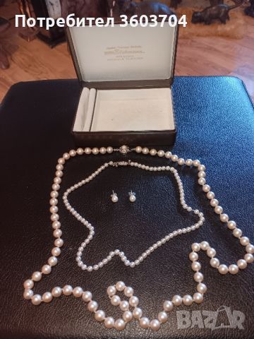 уникален комплект от перли, снимка 1 - Бижутерийни комплекти - 45221304