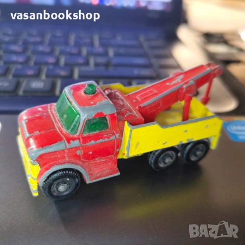 РЯДЪК 1962 Matchbox Lesney Ford Wreck Truck – Само за реставратори!
