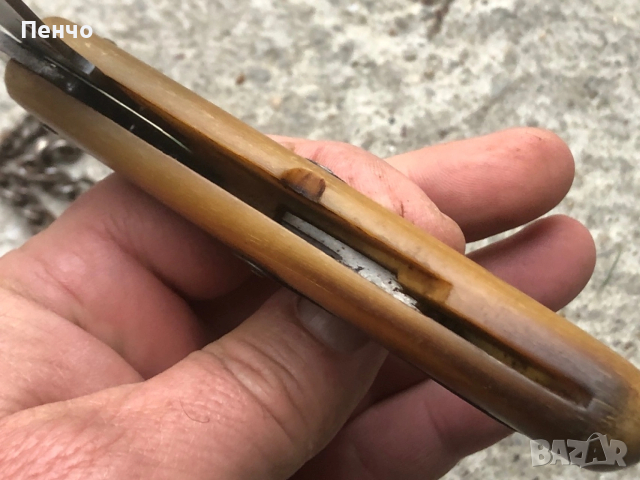 старинно ножче "ANTOINE A. GRENOBLE" - XVIII- XIX век - ОРИГИНАЛ - УНИКАТ, снимка 13 - Ножове - 50407571