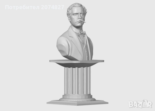 ГЕОРГИ РАКОВСКИ (бюст, статуетка), снимка 9 - Статуетки - 53453437