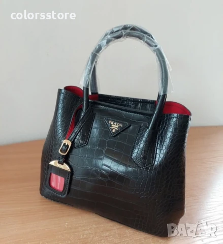 Луксозна чанта черен крок /SG26z, снимка 3 - Чанти - 50870907