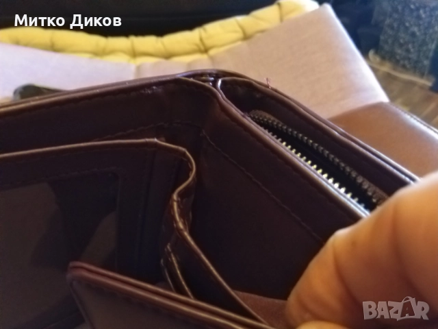 Mohito кожено портмоне 110х95мм ново, снимка 11 - Портфейли, портмонета - 52840185