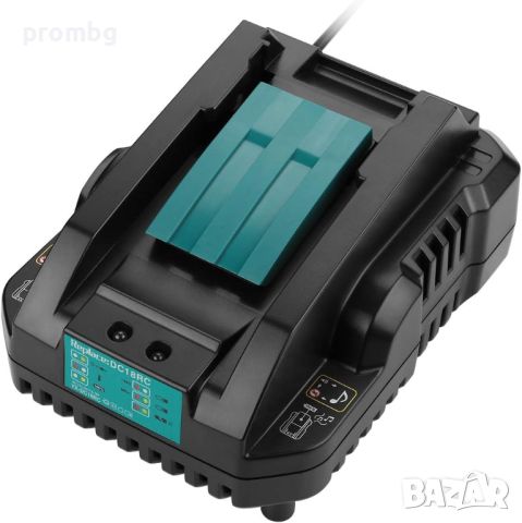 Зарядното устройство за батерии Makita DC18RC, 7,2V-18V, 3А, снимка 2 - Друга електроника - 31048665