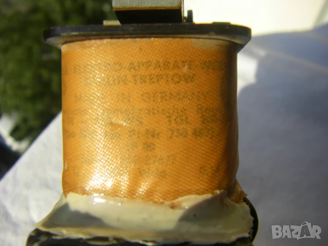 Мощно немско електромагнитно реле с бобина за 220 В и четири контактни групи за по 16А, снимка 12 - Друга електроника - 51084683