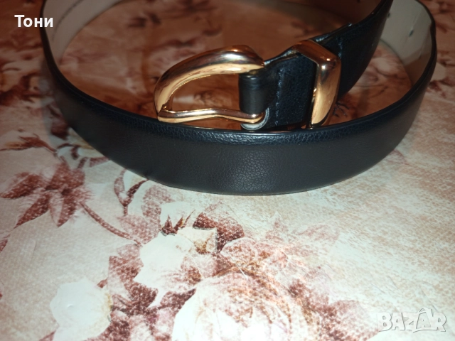 H&M Нов Дамски Кожен Колан S/95см, снимка 10 - Колани - 52675800