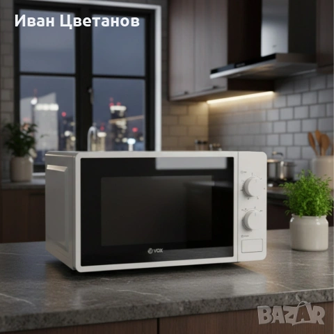 Микровълнова фурна VOX M-30, 700W, 20л с механичен таймер
