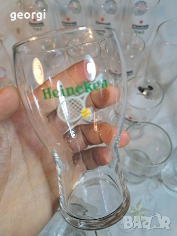 колекция чаши и халби за бира Heineken 32/5, снимка 7 - Чаши - 53219254