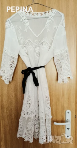 Бохо рокля с дантела , снимка 2 - Рокли - 50795322
