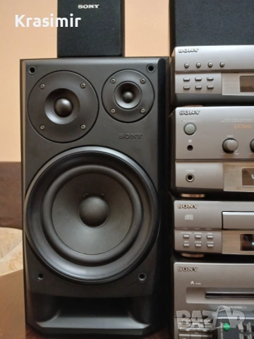 Sony Hi-Fi System EX70AV – пълен комплект с оригинални колони, снимка 3 - Аудиосистеми - 52014728