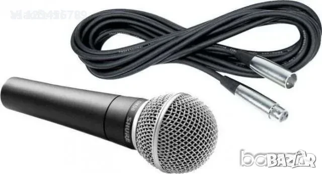 Вокален микрофон Shure Sm58, снимка 6 - Микрофони - 50676416