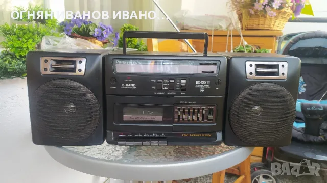 Panasonic RX CS 710, с 5-лентов графичен еквалайзер, снимка 1 - Радиокасетофони, транзистори - 47126577