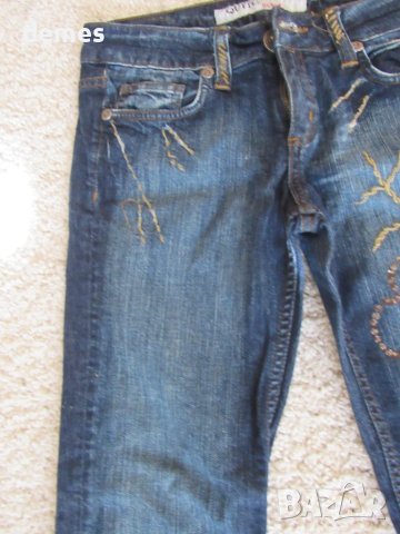 Дънки за момиче размер 28/32 с ефекти, снимка 3 - Детски панталони и дънки - 51231194