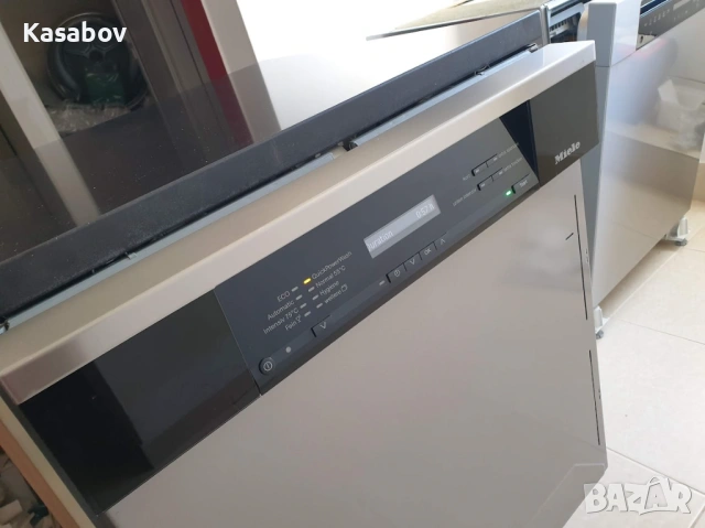 LED - Wi-Fi - Чернo Miele Auto Open Съдомиялна - Частично Вграждане, снимка 3 - Съдомиялни - 53461611