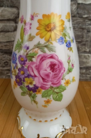Порцеланова ваза Pirkenhammer, снимка 2 - Вази - 51455959