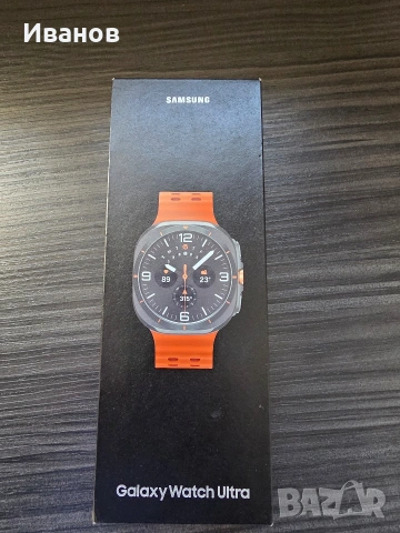 КАТО НОВ!! Samsung Watch Ultra с 2 години гаранция