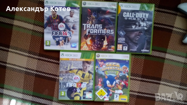 Игри за Xbox 360 FIFA - Call Of Duty и др.