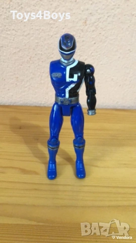 Blue Power Ranger S.P.D. Action Figure Bandai 2005 (Damaged)