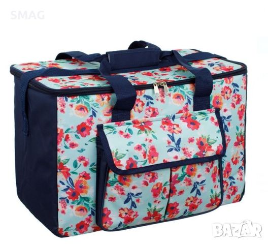 Изотермална чанта Veraman Floral 42x23x29см - 28л, снимка 1 - Хладилни чанти - 46387672