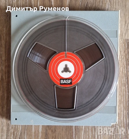 Ролка за магнетофон BASF 18 със записи