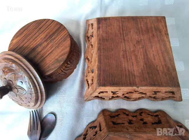 Ръчно изработени и резбовани дървени , снимка 10 - Антикварни и старинни предмети - 50138580